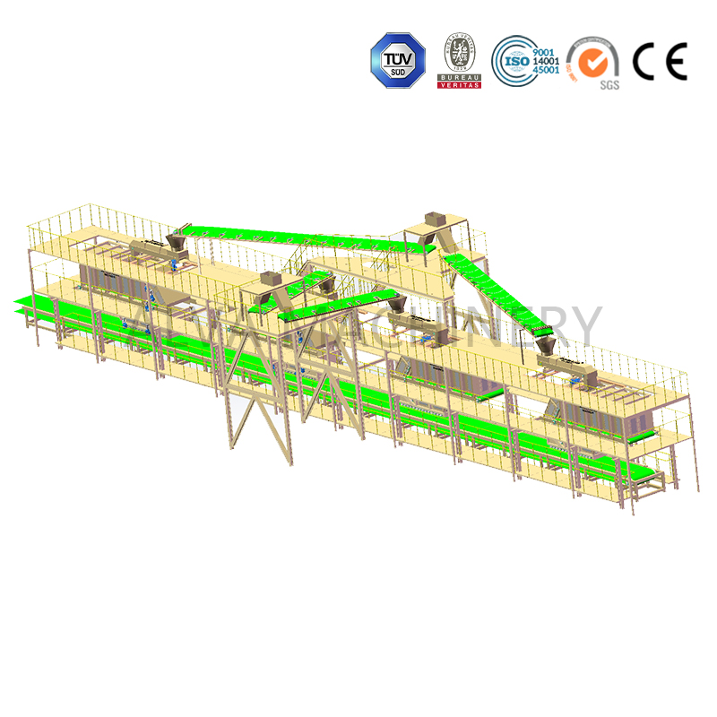 خط تولید OSB Particle Board