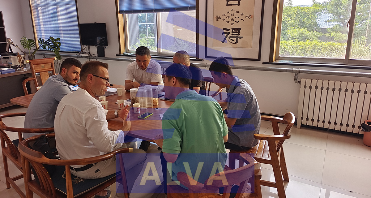 Shandong Alva Machinery тобы бөренені айналдыратын шпондарды өндіру желісін жергілікті сынақтан өткізу үшін Еуропалық клиент делегациясын қабылдады; Клиент толық қанағаттанғанын білдіреді және кейінгі ынтымақтастықты талқылайды Pl
